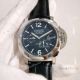 Fake Luminor Panerai Black Dial Brown Leather Strap watch 40 Power Reserve (2)_th.jpg